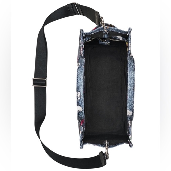 Marc Jacobs The Trompe L'Oeil Trinket Canvas Medium Tote Bag NWT - Picture 5 of 6